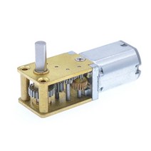 DC 3V 6V 12V 마이크로 기어 모터 4/15/30/60/63/120/381 RPM 저속 전기 미니 감속기, 19 12V 53RPM
