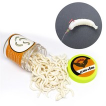 피라미 다슬기 수경 채집통 비닐 어포기 집어제 어항 견지 낚시대 떡밥 미끼 채비 바늘, 10.빙어미끼 구더기웜