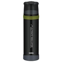 THERMOS 써모스 산악 등산 스테인리스 스틸 보틀 물병 보온병 900ml, 매트블랙(MTBK)