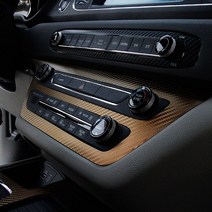 기아 올뉴카니발 카본 스티커 기어 오디오 도어커버, E TYPE (C 필러 패널), 02. 블랙카본(유광)