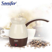 드립커피머신 사무실커피머신 원두커피기계 Sonifer05L 미니 커피 머신 터키 메이커 800W 전기 포트 삶은 우유 주전자 선물 220V, AU