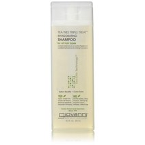 Giovanni Tea Tree Triple Treat 활력 샴푸 모든 모발용 250ml
