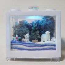 지구가아파요 / 북극테라리움만들기키트 (LED 방수등 포함), 1개