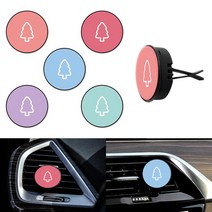 토디토 차량용 방향제 트리 고체 리필 송풍구 자석 클립형 실내 디퓨저 자동차 인테리어 필수 차량용품, 퍼플트리 플라워가든_WC075