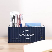 컨테이너 모형 철도 액세서리 배송 시뮬레이션 모형 다기능 펜 상자 보관함 티슈 상자 맞춤 제작 가능 다이캐스트, CMA 30 필통