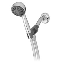 Waterpik 물 절약 EcoFlow 4가지 모드 핸드헬드 샤워 헤드 크롬 ETC-443E