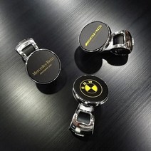 수입자동차 차량 악세서리 블랙 쉴드 파워핸들, 옐로우_링컨