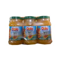 Dole 후룻바틀 황도 666g X 3개입 아이스박스 포장, 1세트