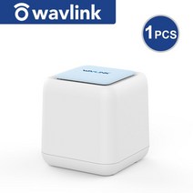 Wavlink-메쉬 라우터 전체 홈 와이파이 시스템 2.4G 및 5G 듀얼 밴드 AC1200 무선 리피터 외부 신호 네트워크 앰프, 01 Halo Base M1_02 US Plug
