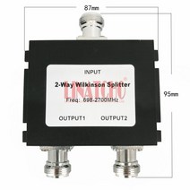 698-2700mhz GSM 4G LTE W-CDMA FDD 모바일 신호 리피터 안테나 wilkinson splitter 2 way