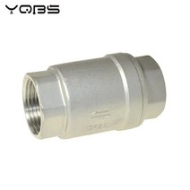 YQBS 스테인레스 스틸 (304) 수직 리프트 인 스프링 체크 밸브, [05] 2