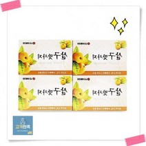 살구맛사지 비누 4개입 살구씨오일 함유 풍성한 거품 향기로운, 살구맛사지비누4개입