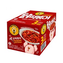 [한성마트] 무볼레 닭떡볶이 250gx3팩, 단품