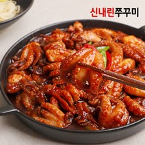 [신내린쭈꾸미] 신내린 쭈꾸미 집들이음식 캠핑요리 저녁메뉴 추천 매운 양념 쭈꾸미볶음 30, 상세 설명 참조