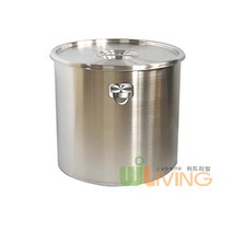 리빙플랜 스텐 식깡(위생통), 38호 350*390/38L/10갈론