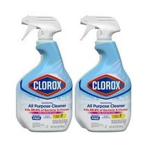 클로락스 다목적 클리너 레몬 블리치 946ml 2팩 Clorox Disinfecting Bleach Free All Purpose Cleaner, 2개