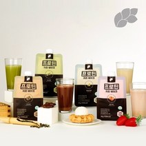 논앤밭위드 [논앤밭위드] 프로틴 귀리쉐이크 맛별 4종(맛별5봉), 녹차30gX5