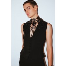 독일직구 자라 ZARA 정품 보석 구슬이 달린 긴 목걸이
