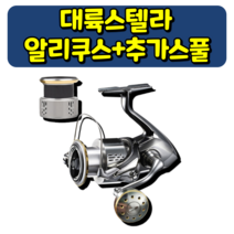대륙스텔라 알리쿠스+보조스풀 스피닝릴 대륙의실수라 불리는 릴, 골드, 5000번
