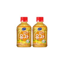 썬키스트 허니 유자 280ml x 24개입 / 음료