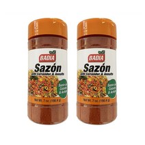 Badia 사존 코리안더 아나토 시즈닝Annatto Seasoning 198g 2팩, 1개