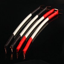4pcs 5N OCC 20cm 실버 도금 브리지 기계 linehifi 스피커 점퍼 케이블 AMP CD DVD 플레이어 interconnector, [02] 20cm, [01] Yplug toY plug, 01 Y Spade to Y Spade_02 20cm