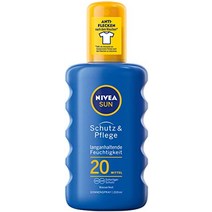 독일 개선된 포뮬러 니베아 썬 선 스프레이 자외선 차단 지수 20 200ml 스프레이 병 보호 케어 선크림 태닝오일 선스프레이