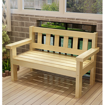 거실평상 원목 나무 소파 좁은거실 쇼파 벤치 의자, C타입