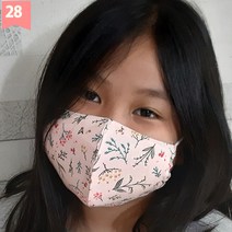 미세먼지 필터교체형 필터교환형 순면 마스크 아동사이즈(M용)-유아 아동용, 28번