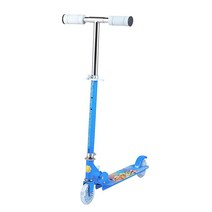 Rainbow High 2 Wheel Kick Scooter for Kids - Easy & Portable Fold-N-Carry Design Ultra-Lightweight, Rainbow High Blue