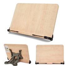 나이스 독서대 책받침대 높이조절독서대 휴대용 유아 필기용 각도조절, 일공이(33.7cm x 24cm)