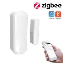 Zigbee-스마트 도어 센서 창 충격 도난 방지 Tuya 앱 실시간 열기/닫기 상태 알람 푸시 모니터 허브 필요, [07] 8 pieces