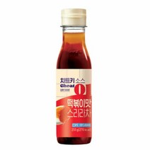 CJ더마켓 황금 레시피 밀키트 즉석 식품 홈파티 편의점 휴게소 치트키소스 떡볶이맛스리라차 튀김 매운 오뎅 국물 가래떡 로제 밀떡 치즈 255G, 1개
