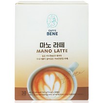 카페베네 마노라떼, 14.5g, 90개