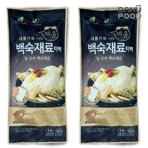 다누푸드 삼계탕 백숙 재료 국산 100% 티백, 2개, 100g