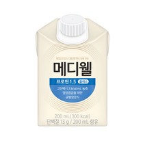 MDwell 메디웰 프로틴 1.5 200mlx30캔 균형영양식, 200ml, 30개