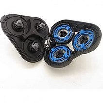 Norelco 시리즈 5000 면도기 S5390 S5391 S5395 S5396 S5400 S5420 S5510 S5520용 필립스용 S5000 교체 완료 헤드 어셈블리 남성용, 검은색