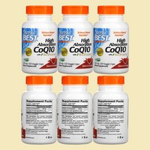 코엔자임 Q10 코엔자임 Q10 코 큐텐 엔자임 100mg, 03. 닥터스베스트 CoQ10(4+2통), 6통, 120정