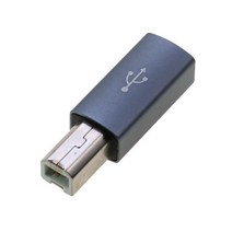 마스터키보드 1PCS USB C 여성 B 남성 스캐너 변환기 어댑터 프린터 미디 컨트롤러 키보드, [02] gray
