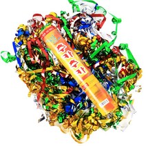 추카추카 결혼식 플라워샤워 축포 행사 파티폭죽 커팅식 에어샷, 추카추카(중) 릴테잎30cm