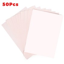 50-10Pcs A4 Transfer Paper For Non-Cotton T Shirt Iron On Heat Craft Inkjet Fabrics Press Shirts Ligh, 05 50 Sheets