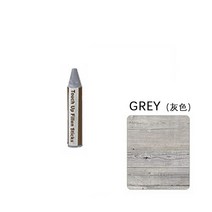 합성 데크 목재 합판 원목 방부목목재 가구 수리 펜 터치 업 마커 및 필러 스틱 스크래치 복원 키트 패, Grey Crayon