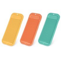 주방날다 미끄럼방지 빨래판, 옐로우 빨래판, 1개