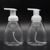 300ml 물비누 디스펜서 거품비누 핸드워시 비누케이스, 투명캡, 1개