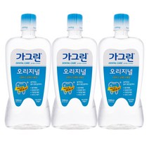 가그린 오리지널 구강청결제, 3개, 1200ml