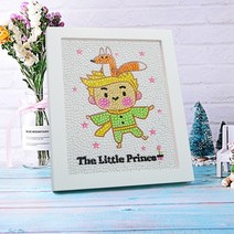 a-life 보석 십자수 큐빅 비즈 DIY십자수 패키지 액자포함, 50.여우어린왕자