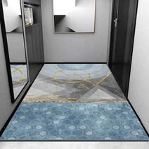 ZZJJC 현관 매트 화장실 욕실 입구 물흡입지담요, 뉴라이트-22, 80*100CM[임의컷팅]물세탁 가능]