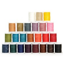 마이레더툴 가죽공예 폴리 왁스 폴리왁스사 24가지 칼라 *개당가격* 칼라선택, 140m, 4호(0.4mm)-라이트탄10