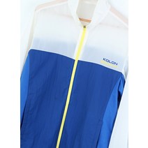 (L)코오롱스포츠 집업 바람막이 점퍼자켓 블루 등산 경량