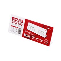 365W71CEC8 쇼케이스 단면 250X100 77OZ43 아크릴꽂이 인포 O 알림 홍보 게시판 판 광고 진열